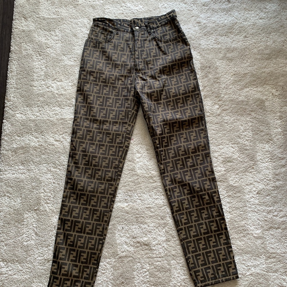 Fendi Zucca Jeans - Picture 1 of 4